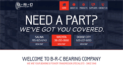 Desktop Screenshot of brcbearing.com